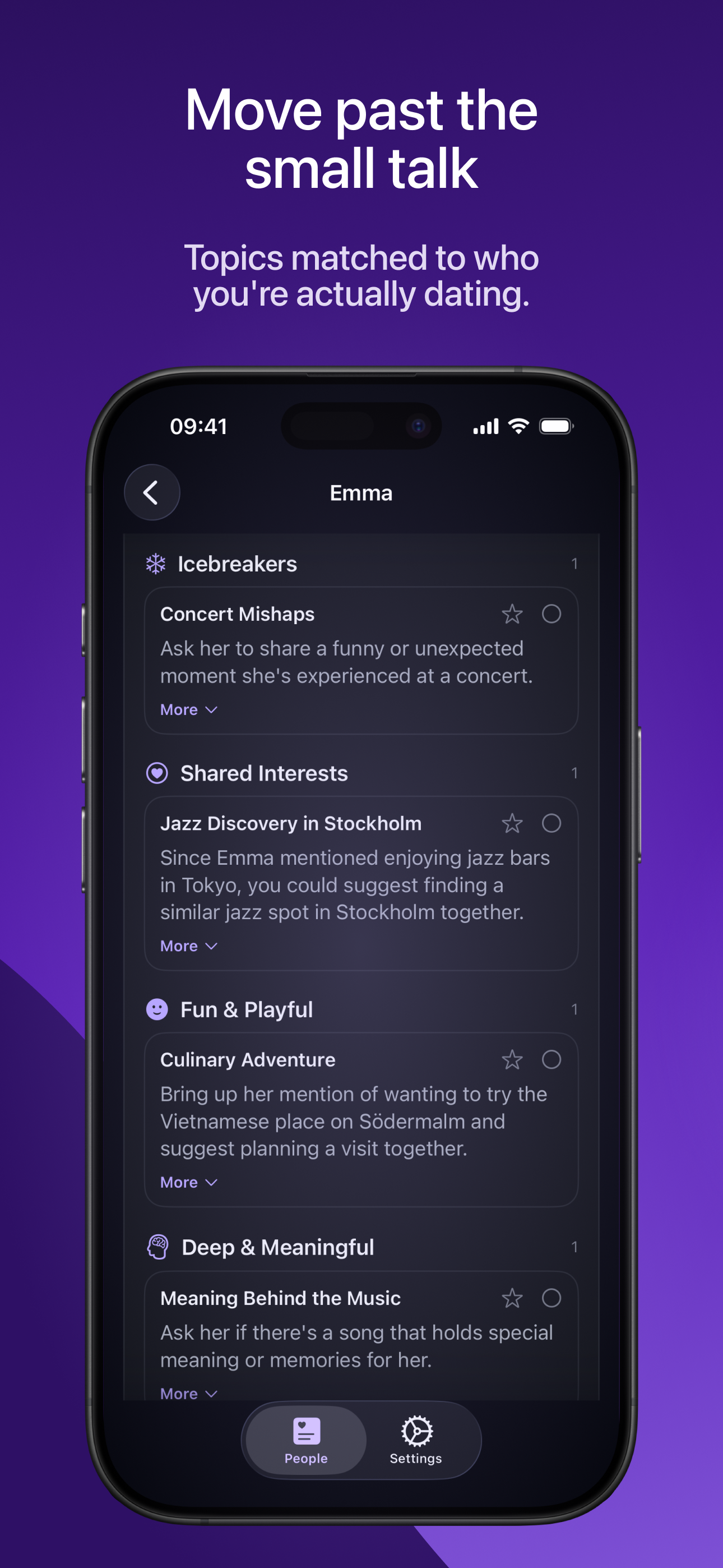 Relora: Date Topics & Coaching screenshot 4