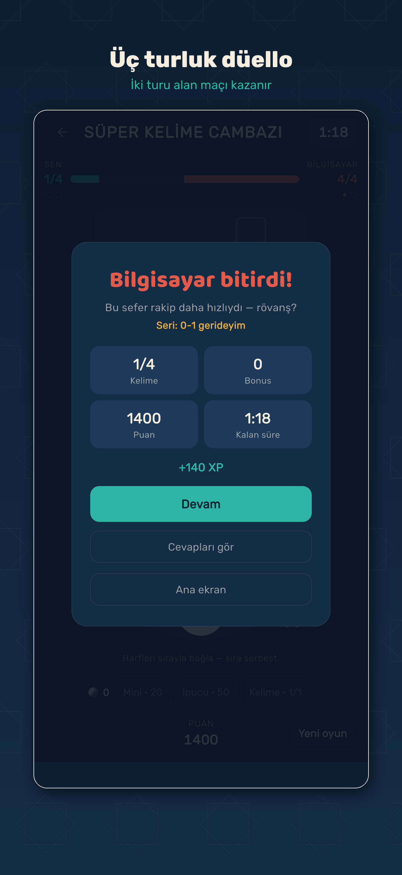 Süper Kelime Cambazı screenshot 3