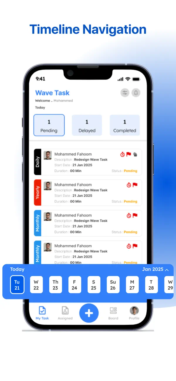 #3. WaveTask (iOS) Von: Integrated Technology Group