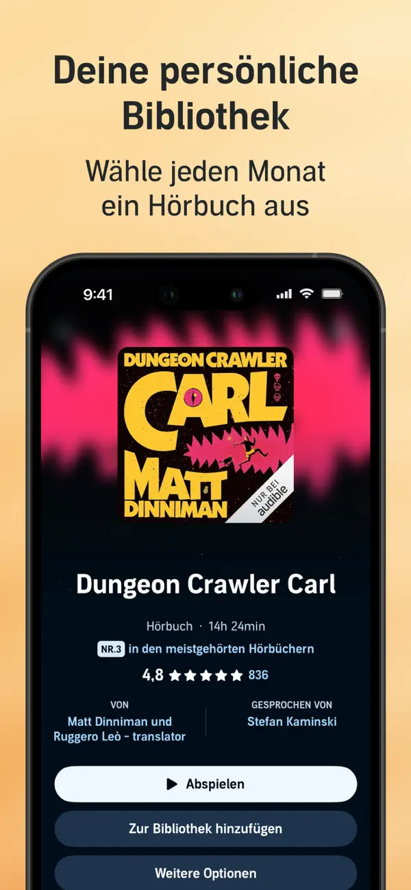 Audible: Hörbücher & Podcasts Screenshot 6