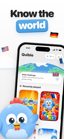 Quible – Geo Quiz & Trivia screenshot 1