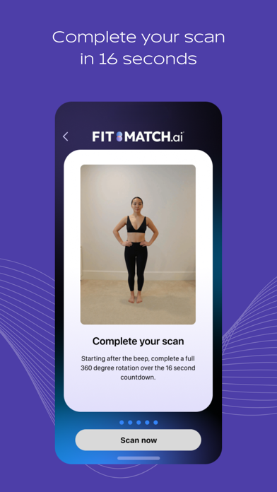 Fit:match - 3D Scan & Shop Screenshot