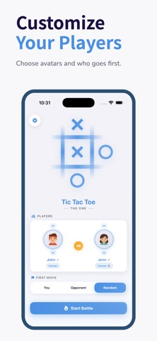 Tic Tac Toe - The One iPhone screenshot