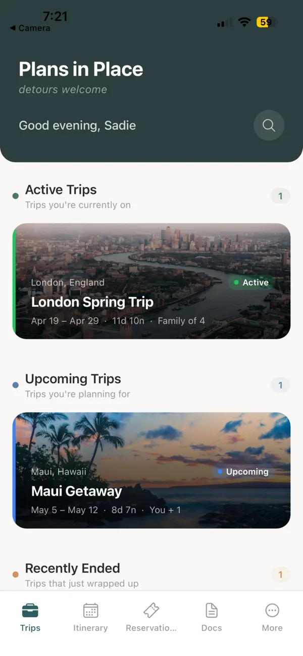 Screenshot #1 pour Plan in Place Planner
