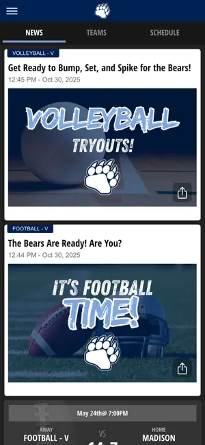 Plainview Bears screenshot 2