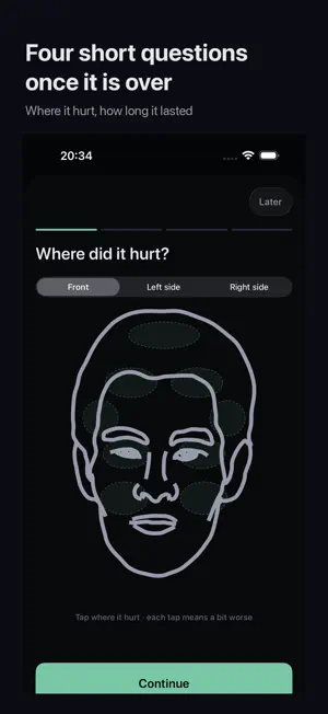 Hemra: Migraine Attack Tracker screenshot 4