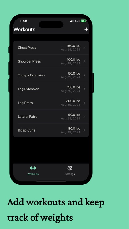 Weights - Gym Progress Tracker