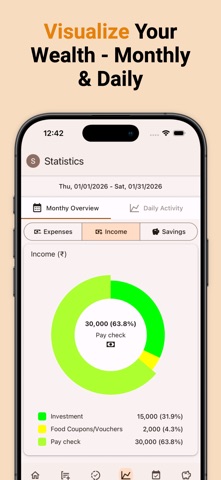 SaveWise iPhone screenshot