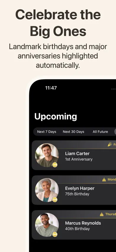 Milestones: Important Dates screenshot 3