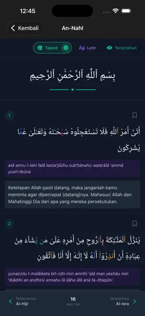 Qurza: Al-Qur’an & Translation screenshot 3