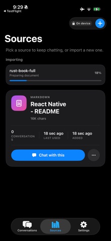 WhattaRAG screenshot