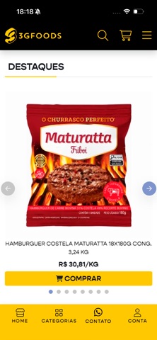 3G FOODS screenshot