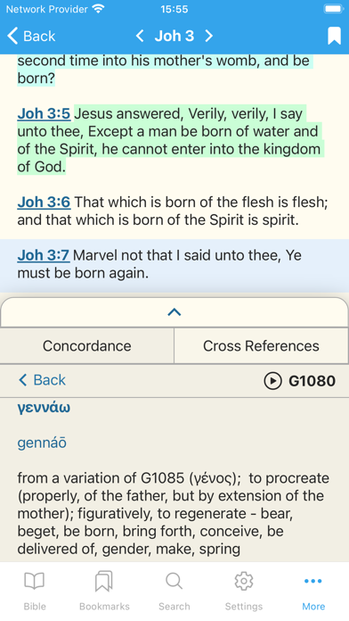 KJV-Bible Screenshot