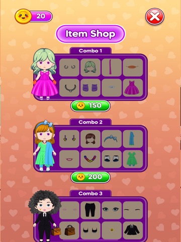 Sweet Girl: Dress Up Game iPad screenshot
