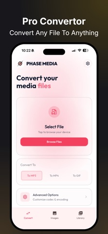 Phase Media: Pro Converter screenshot