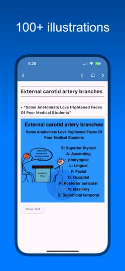 Mednomics: Medical Mnemonics iPhone Ekran Görüntüsü 2