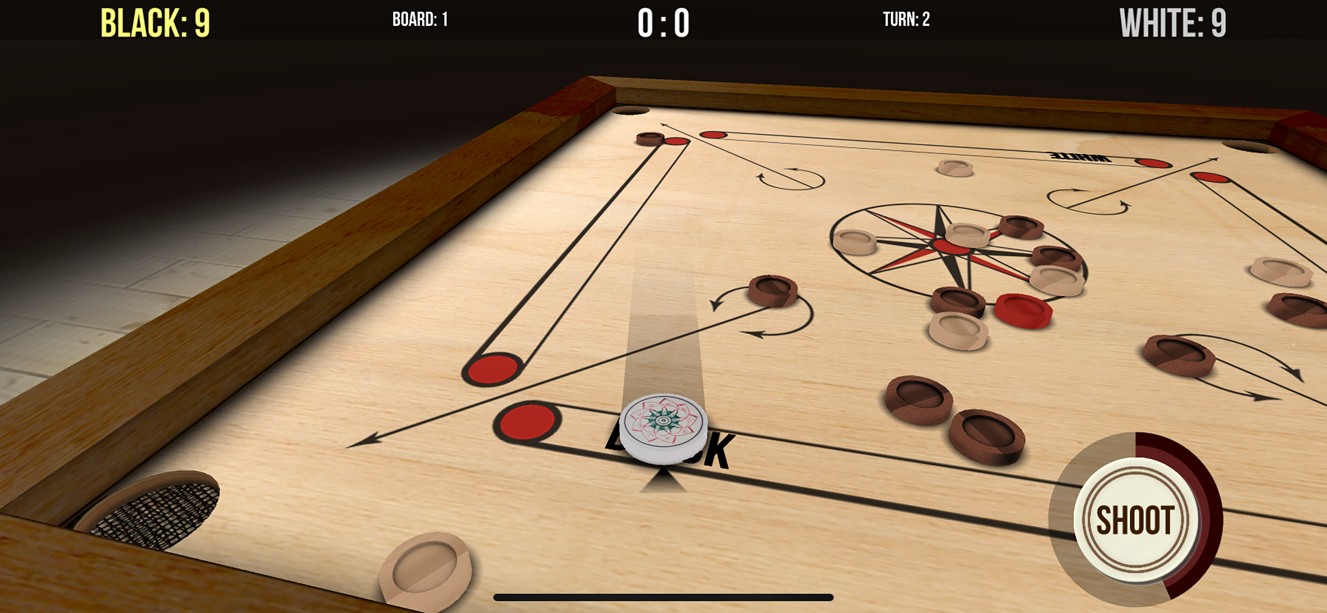 Carrom Deluxe 3D