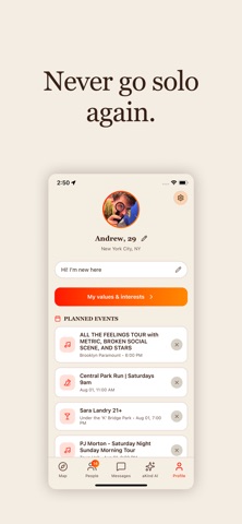 aKind App: Make Friends Nearby iPhone screenshot 5