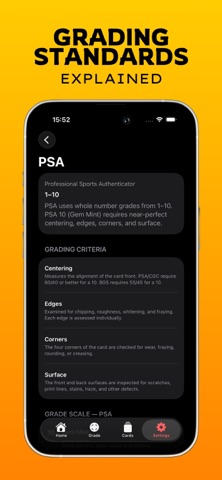 Card Grader App Screenshot 5 of 6