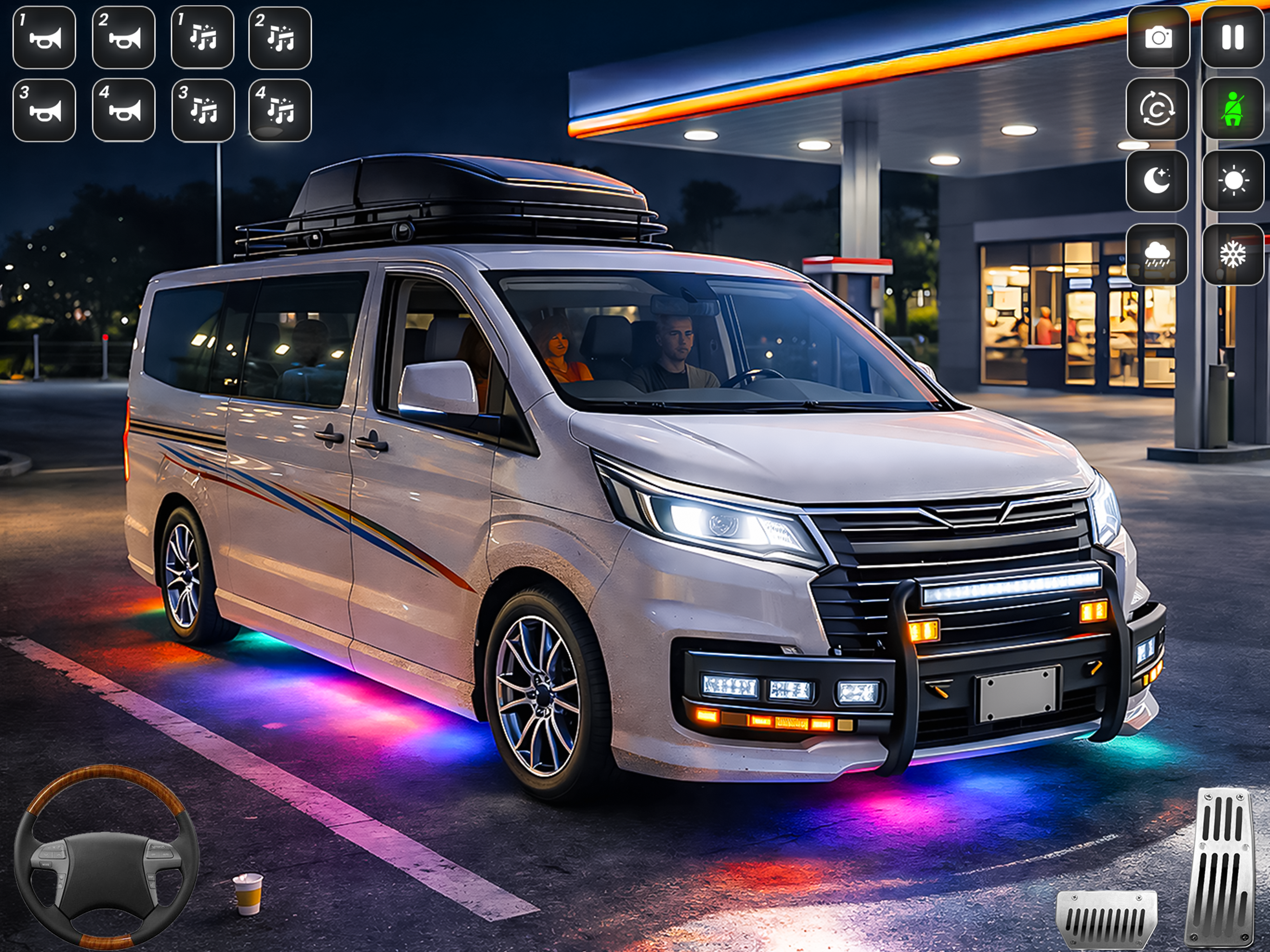Dubai Van Driving Simulation screenshot 14