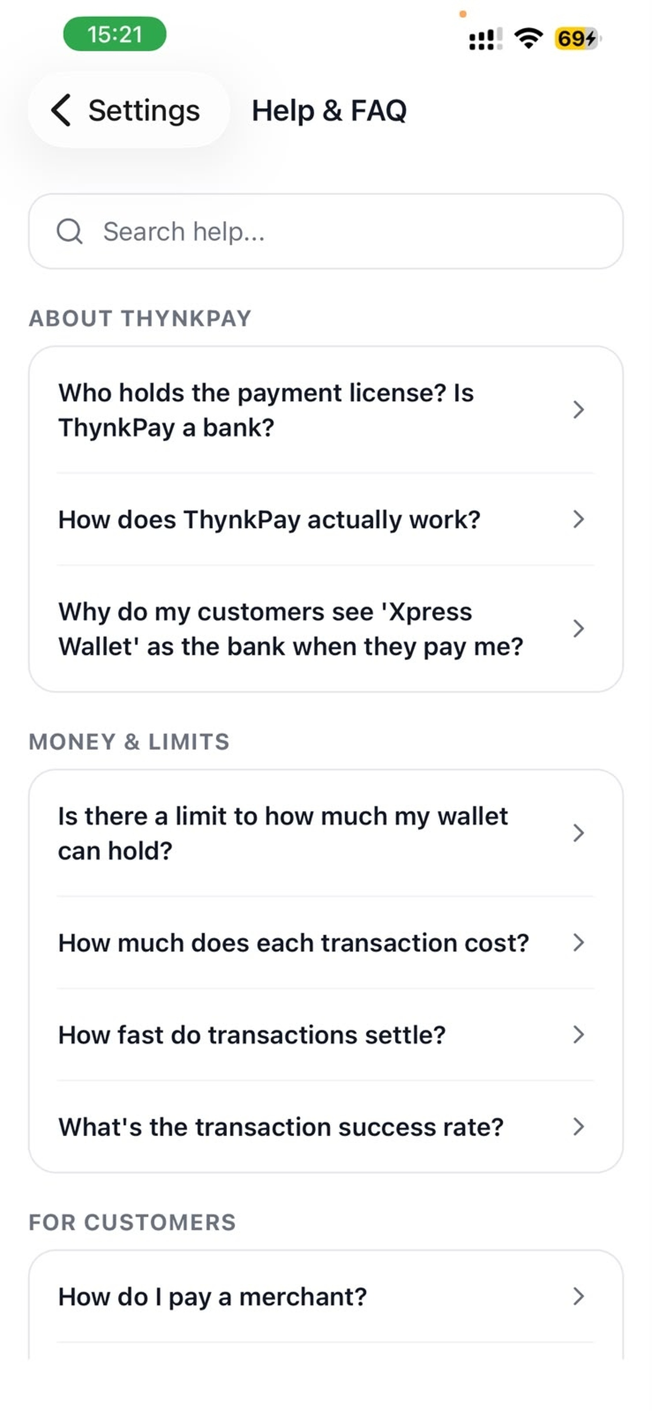 THYNKPAY screenshot 8
