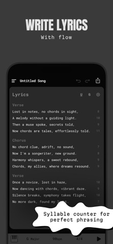 ChordButter: Easy Songwriting screenshot