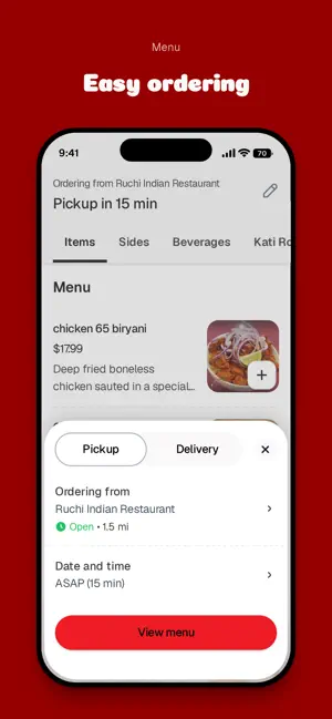 Ruchi Indian Restaurant screenshot 3