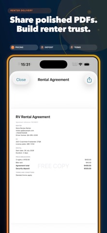 RV Rent Master – Rent & Manage screenshot