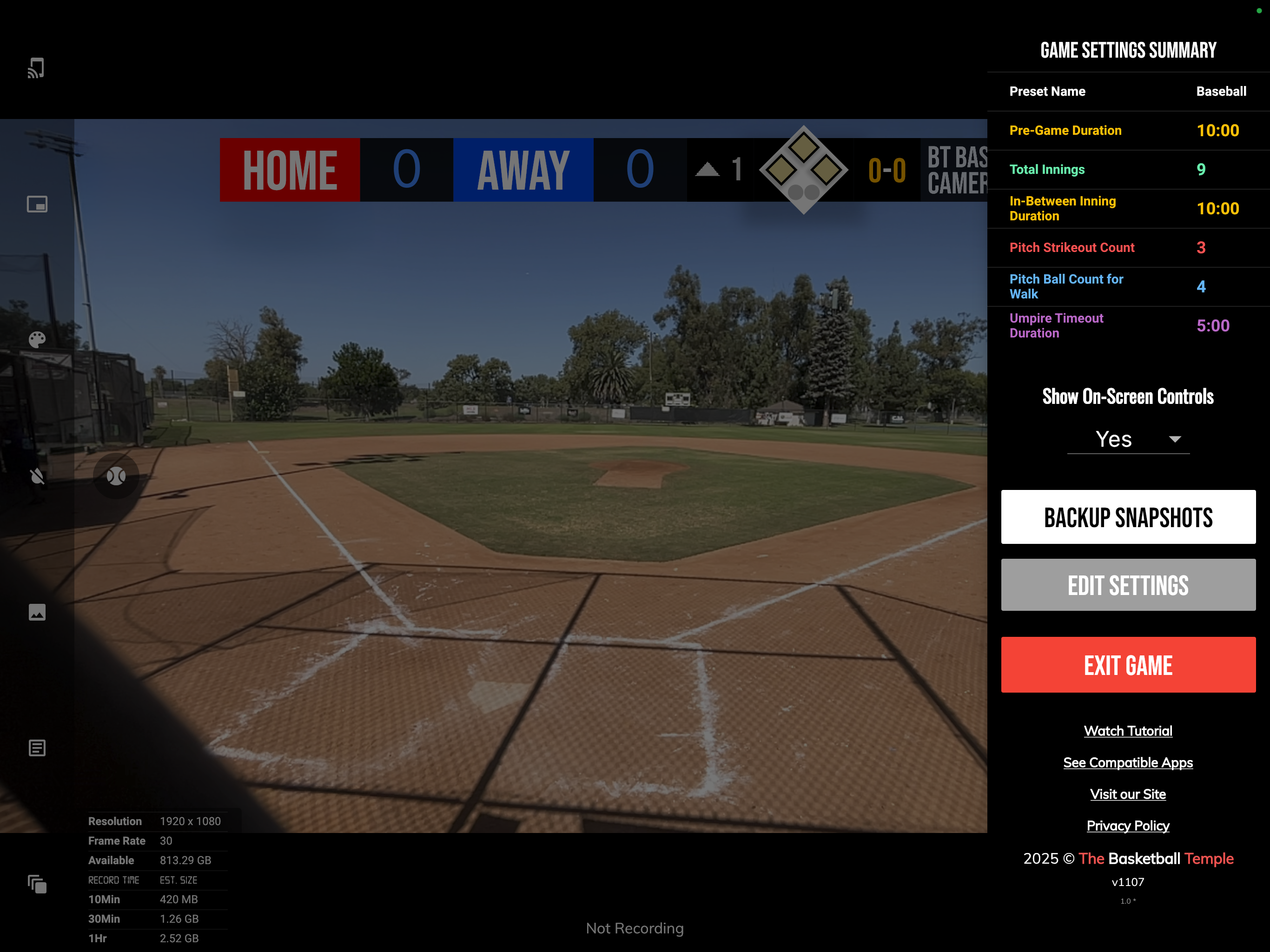 BT Baseball Camera screenshot 20