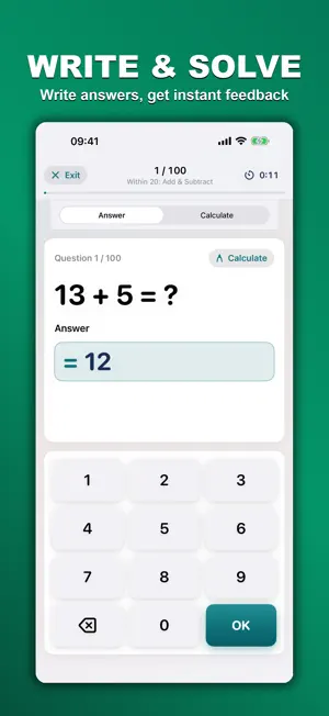 MathBoard: Mental Arithmetic screenshot 2