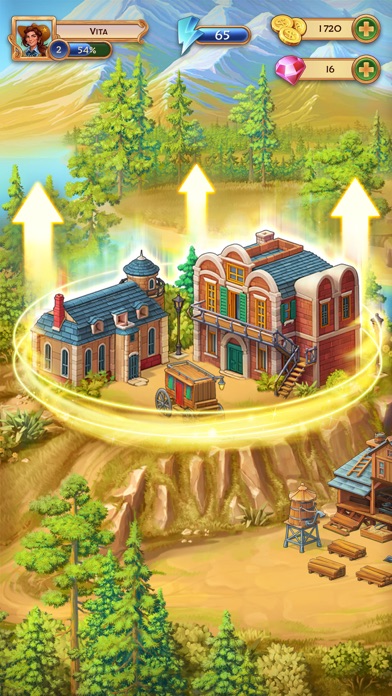 Jewels of the Wild West: Match Screenshot