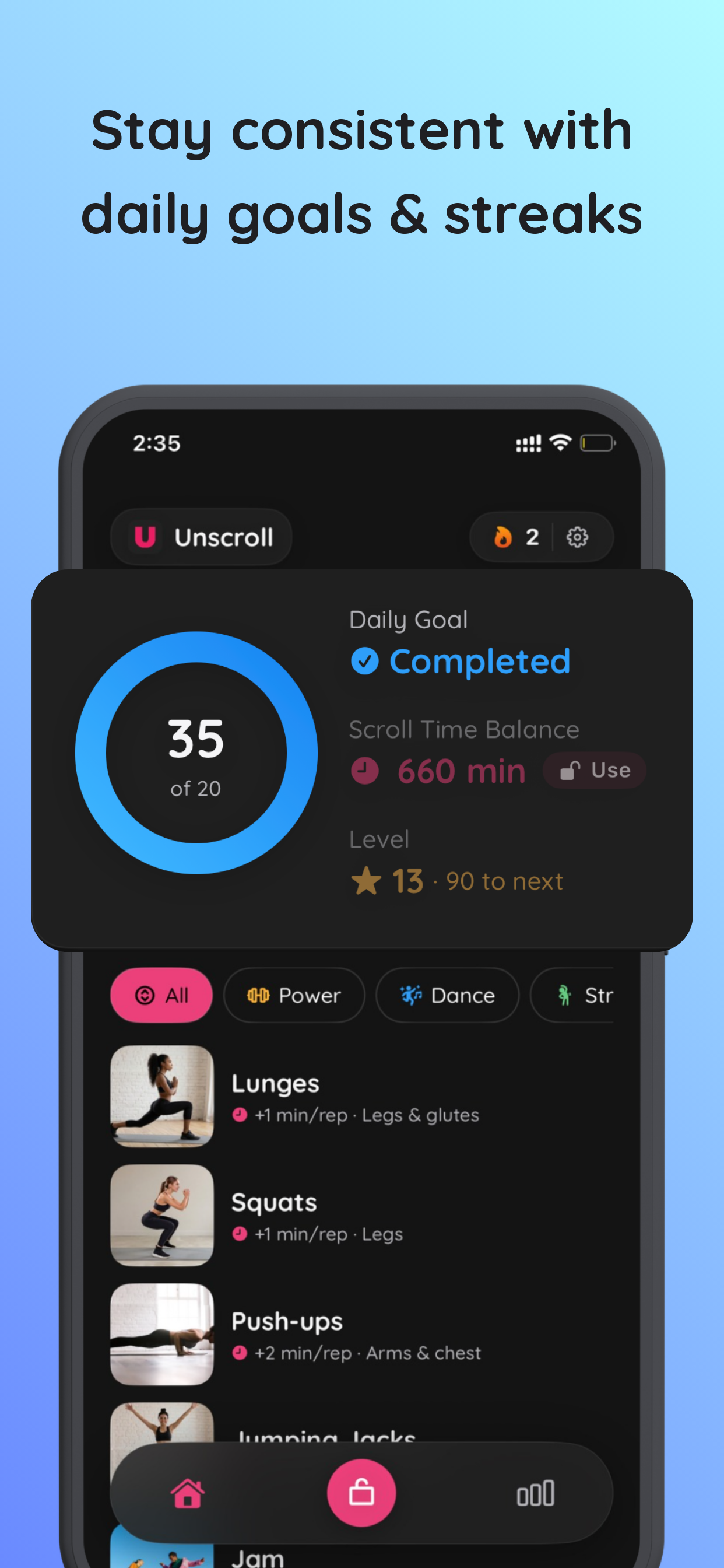 Unscroll: Move to Scroll