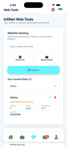 InfiNet Hub Screenshot 7 of 10