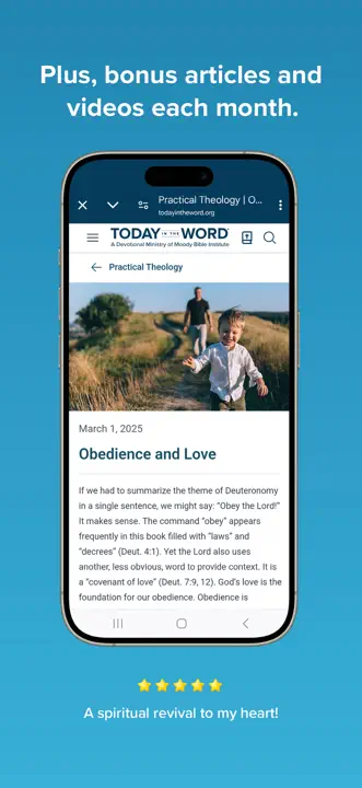 Today in the Word Devotional : capture d’écran 7 sur 7