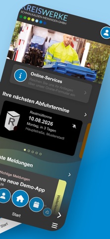 Abfall-App SM-MGN 2.0 iPhone screenshot 2