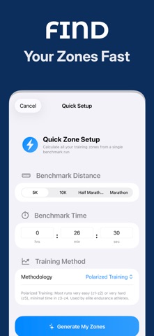 Running Pace & Zone Calculator Screenshot 3 of 5