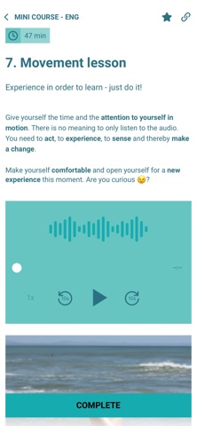 MADE FOR MOVEMENT APP Screenshot 7 of 7