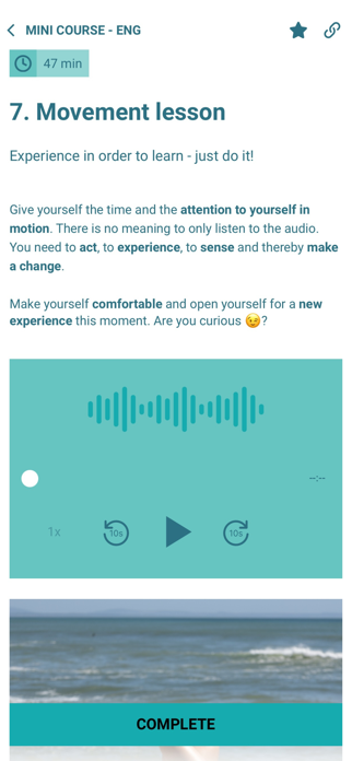 MADE FOR MOVEMENT APP Screenshot 7 of 7