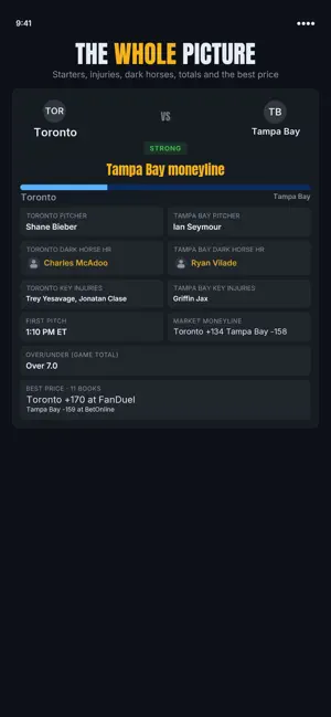 WP Baseball Predictor: Picks screenshot 4