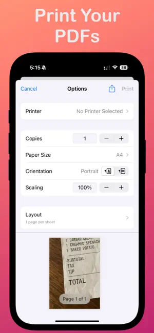 Image to pdf: easy converter screenshot 4
