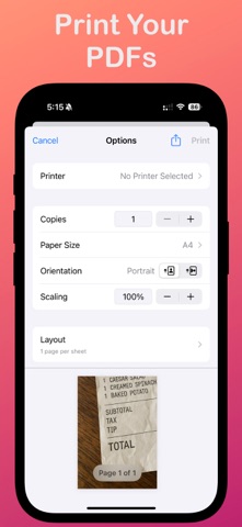 Image to pdf: easy converter Screenshot 4 of 6