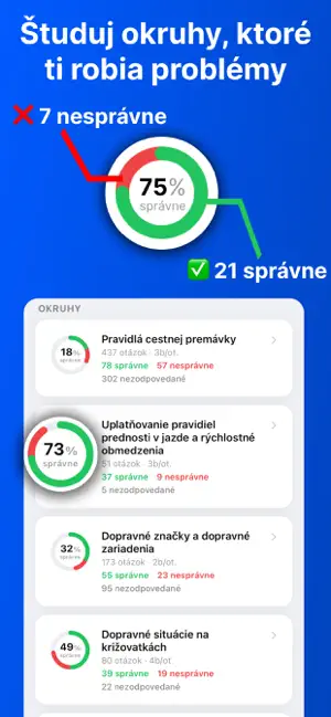 Autoškola testy 2026 - SK screenshot 3