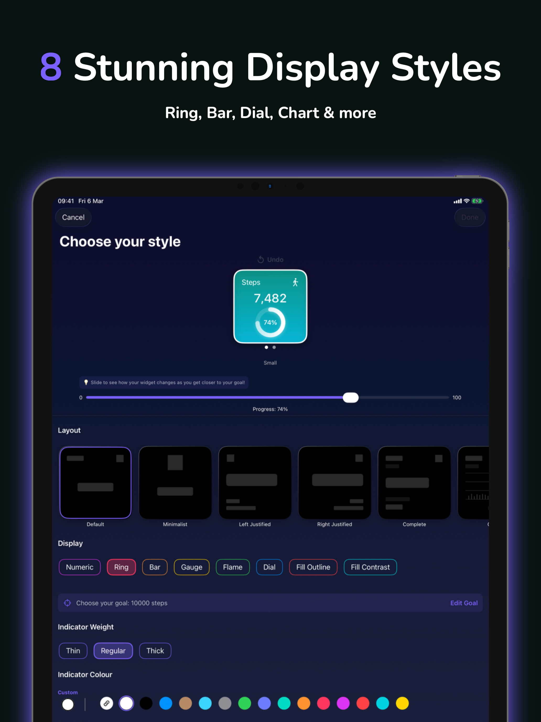 VitalTile: Health Widgets
