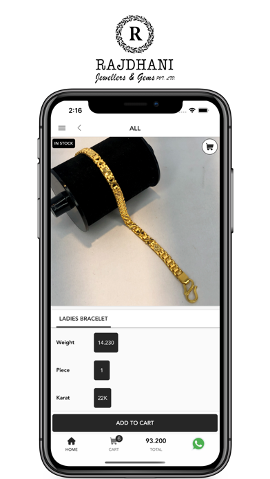 Rajdhani Jewellers Screenshot