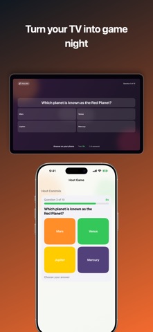 QuizCast: Trivia on TV iPhone screenshot