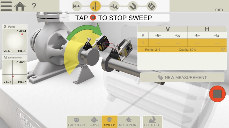 Easy-Laser XT Alignment