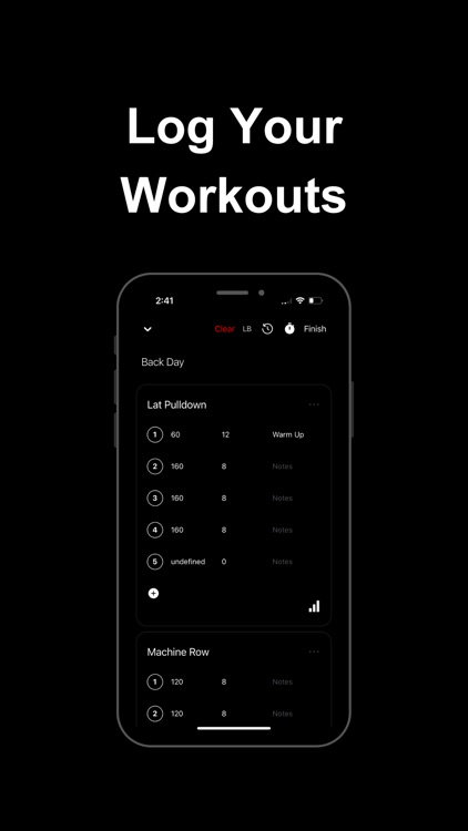 Lift Card - Social Fitness App