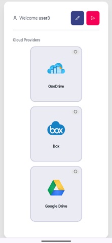 Authorized Send Connect iPhone screenshot