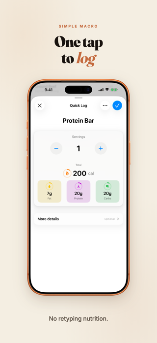 Simple Macro - Nutrition Screenshot 5 of 8