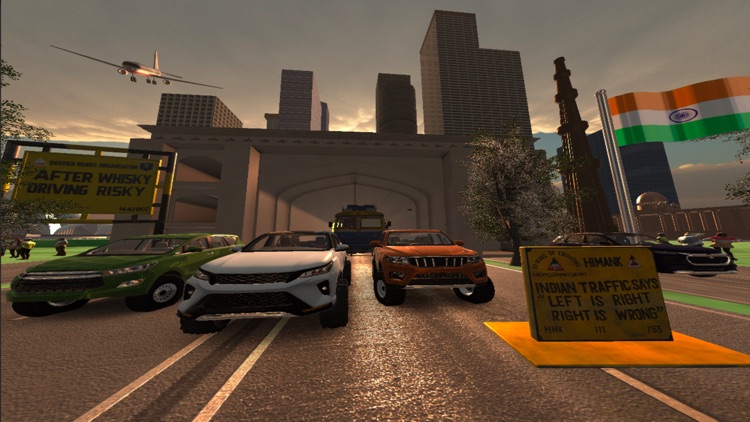 Indian car traffic racing  3d screenshot-3